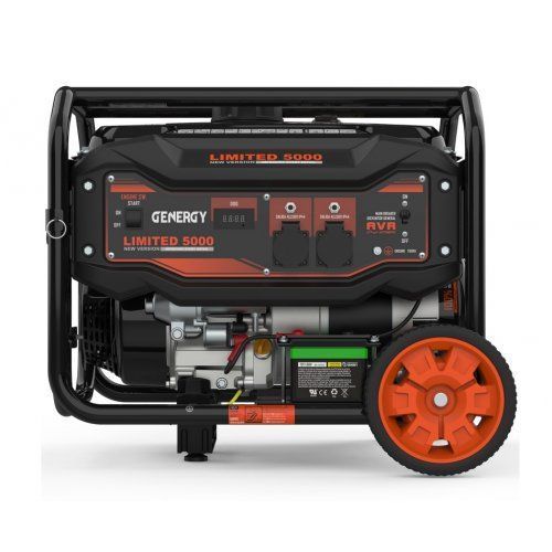 Генератор бензиновый GENERGY LIMITED 5000 RC V2 4,5 кВт 240087090 фото