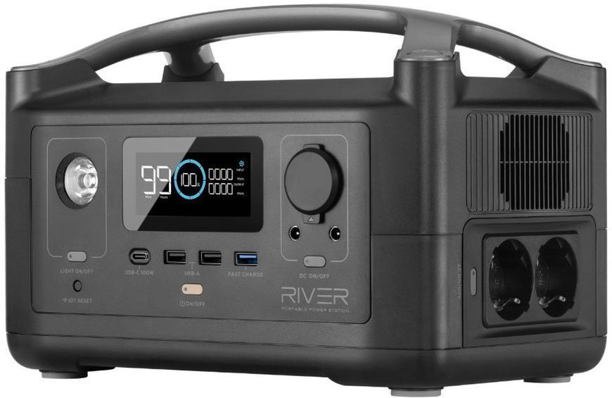Портативна зарядна станція EcoFlow RIVER 600 Вт, 288 Вт&middot;год EFRIVER600-EU фото