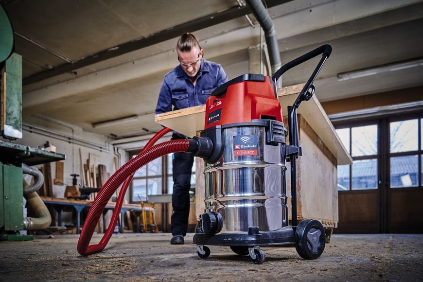 Пилосос будівельний акумуляторний Einhell Professional TP-VC 36/30 S Auto - Solo (2347143) 2347143 фото