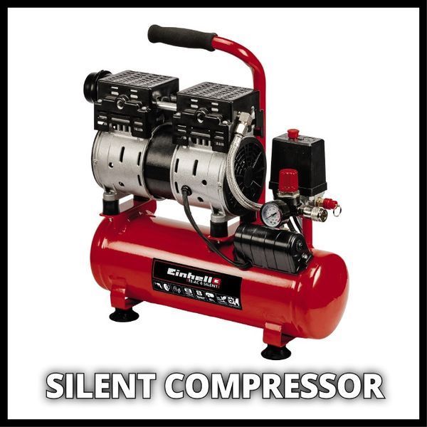 Компрессор воздушный Einhell TE-AC 110/6 Silent Plus (4020600) 4020600 фото