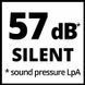 Компрессор воздушный Einhell TE-AC 135/24 Silent Plus (4020610) 4020610 фото 9