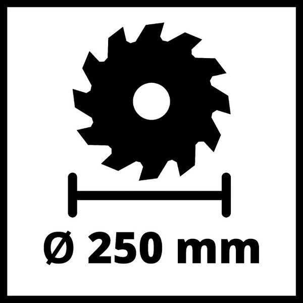 Пила циркулярна настільна Einhell TC-TS 2025/2 U (4340490) 4340490 фото
