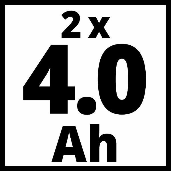 Акумулятори + зарядний пристрій на два акумулятори Einhell 18V 2x4.0Ah Twincharger Kit (4512112) 4512112 фото