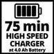 Акумулятори + зарядний пристрій на два акумулятори Einhell 18V 2x4.0Ah Twincharger Kit (4512112) 4512112 фото 7