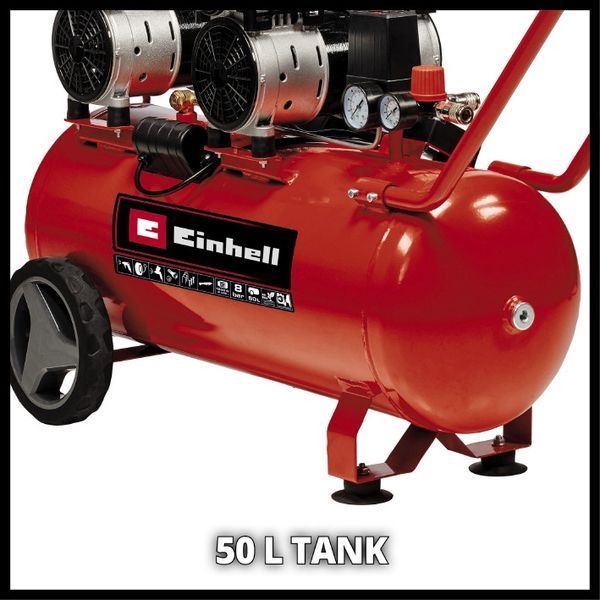 Компресор повітряний Einhell TE-AC 270/50 Silent Plus (4020620) 4020620 фото