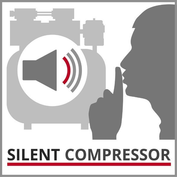 Компресор повітряний Einhell TE-AC 270/50 Silent Plus (4020620) 4020620 фото