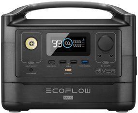 Портативна зарядна станція EcoFlow RIVER Max 600 Вт, 576 Вт&middot;год EFRIVER600MAX-EU фото