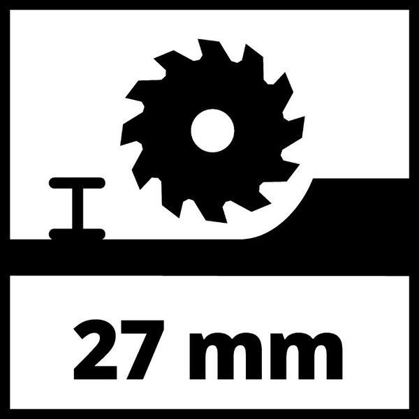 Міні-пила циркулярна Einhell TC-CS 89 (4331030) 4331030 фото