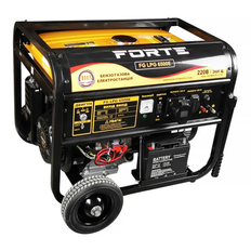 Генератор бензо-газовий Forte FG LPG6500E - 5 / 5.5 кВт 58392 фото