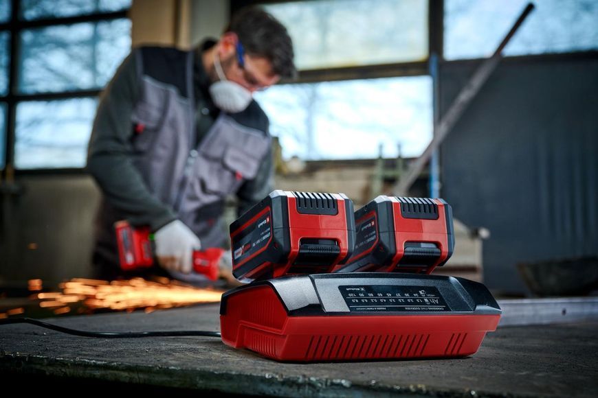 Зарядное устройство на два аккумулятора Einhell Power-X-Twincharger 4 A (4512161) 4512161 фото