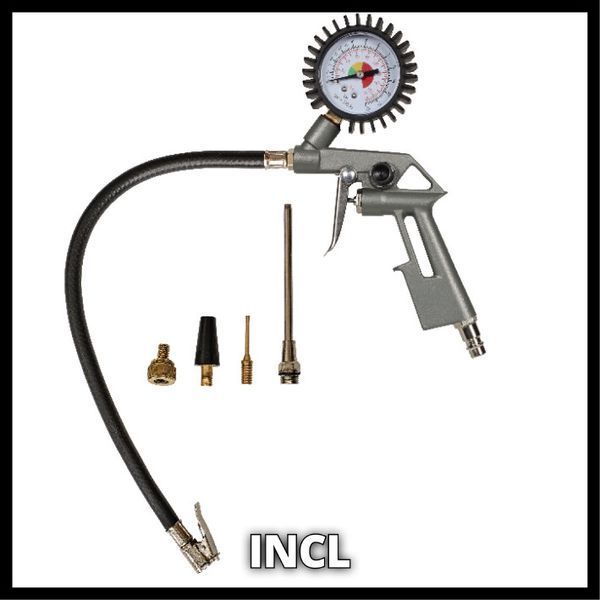 Компресор акумуляторний Einhell TE-AC 36/8 Li OF Set - Solo (4020440) 4020440 фото