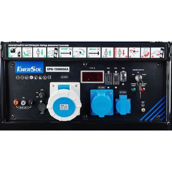 Генератор бензиновий EnerSol EPG-13000SEA EPG-13000SEA фото