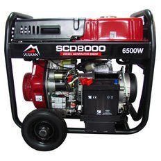 Генератор дизельный 6 кВт Vulkan SCD8000 (SCD8000) 34410 фото
