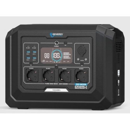 Портативна зарядна станція GENERGY GZE-1020-E 2000 Вт, 1024 Вт&middot;год 240105090 фото