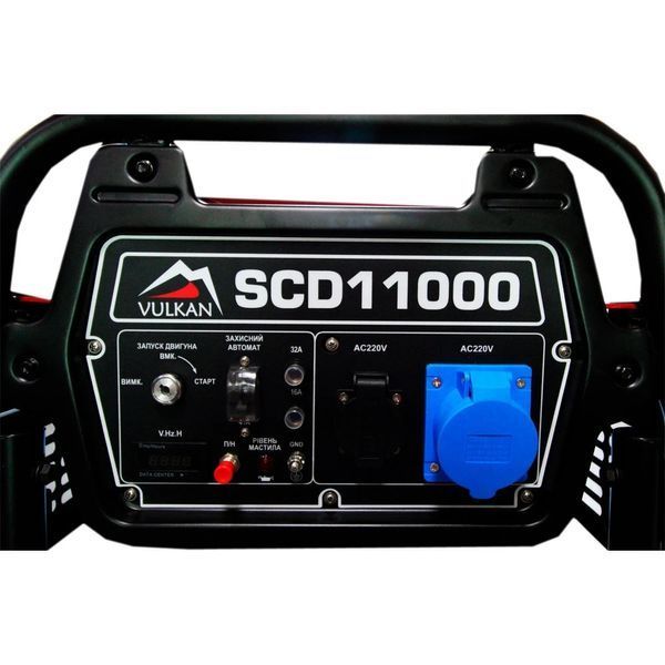 Генератор дизельный 9 кВт Vulkan SCD11000 (SCD11000) 34105 фото