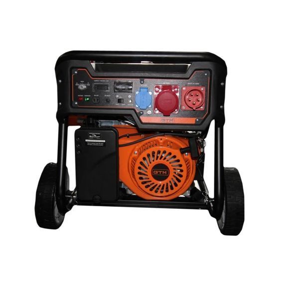 Бензиновый генератор GTM DK7500-L-3 7 кВт, встроенный АВР, электростарт, 1/3 фазы 34533 фото