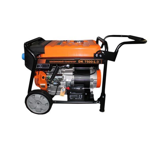 Бензиновый генератор GTM DK7500-L-3 7 кВт, встроенный АВР, электростарт, 1/3 фазы 34533 фото