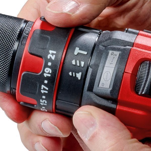 Шуруповерт акумуляторний ударний Einhell TE-CD 18/44 Li-i 1x2.5Ah (4514287) 4514287 фото