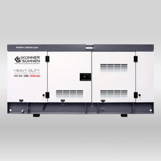 Дизельна електростанція Konner&Sohnen KS 50-3BE (50 кВА, ~3ф, 400 В, є вихід під ATS) KS 50-3BE фото