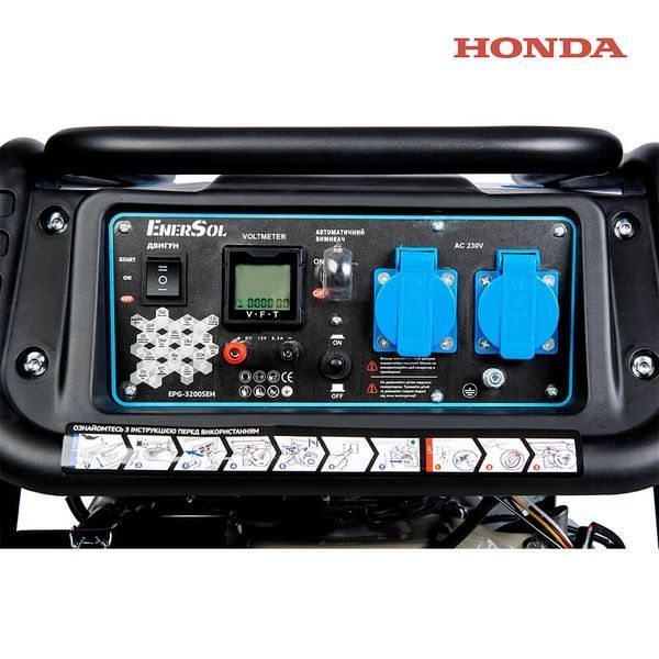 Генератор бензиновий EnerSol EPG-3200SEH EPG-3200SEH фото