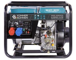 Дизельний генератор Konner&Sohnen KS 8102HDE-1/3 atsR (EURO II) - 5.3 / 6.5 кВт KS 8102HDE-1/3 ATSR фото