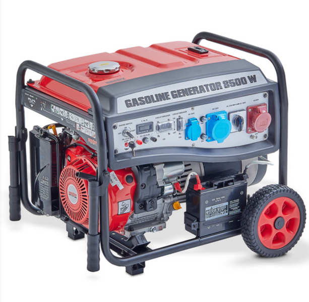 Бензиновый генератор Hecht GG11000 (HECHTGG11000) 8 кВт, электростарт, 1/3 фазы HECHTGG11000 фото