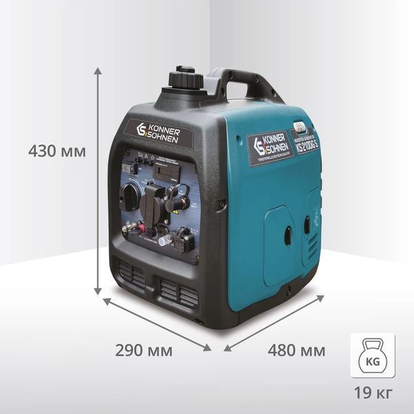 Інверторний газобензиновий генератор KS 2100iG S KS 2100iG S фото