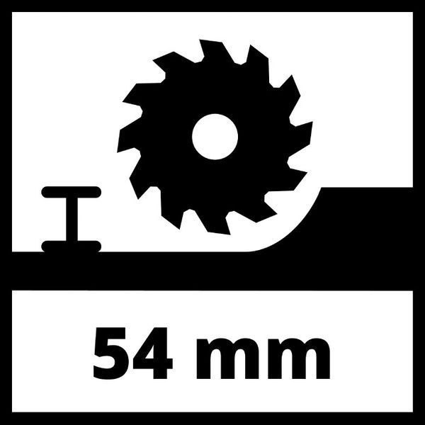 Пила циркулярная аккумуляторная Einhell TE-CS 18/165-1 Li - Solo (4331207) 4331207 фото
