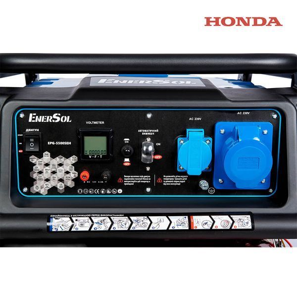 Бензиновый генератор EnerSol EPG-5500SEH EPG-5500SEH фото