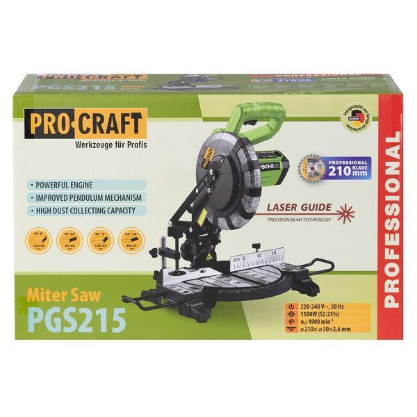 Торцювальна пилка Procraft PGS215 000215 фото