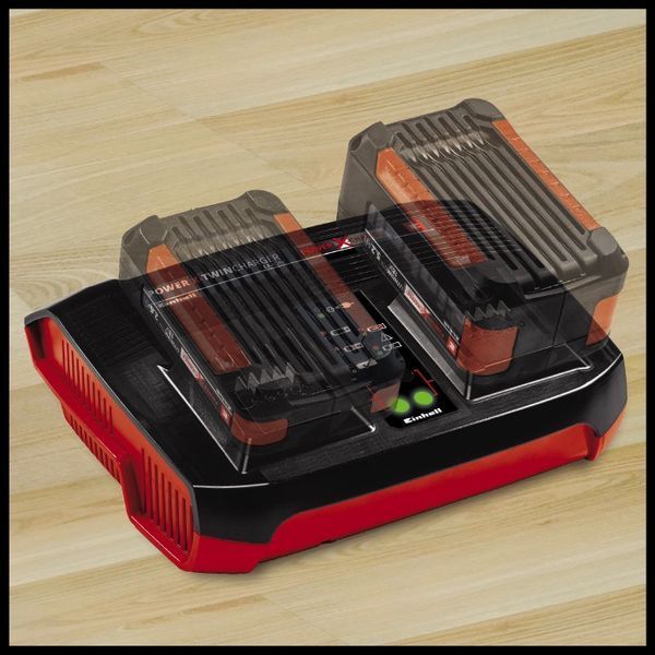 Зарядное устройство на два аккумулятора Einhell Power-X-Twincharger 3 A (4512069) 4512069 фото